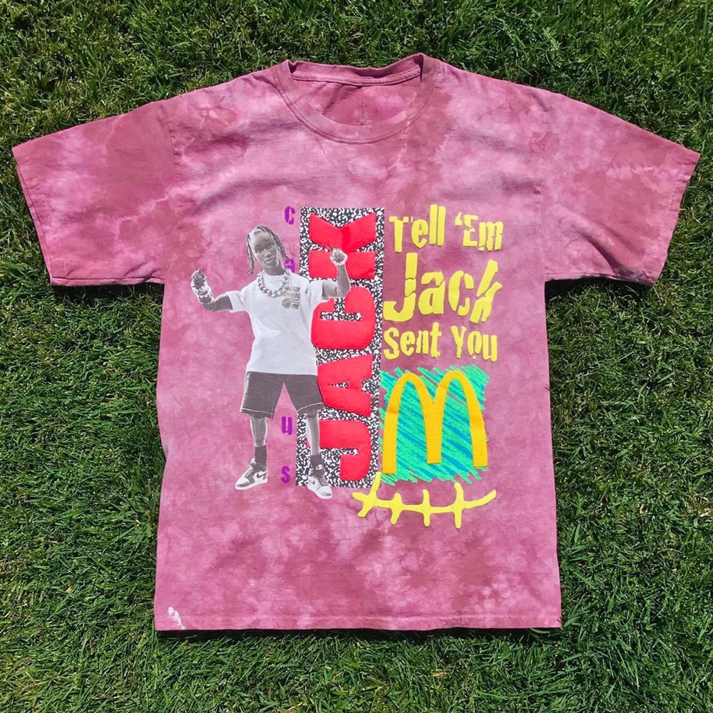 Travis Scott Cactus Jack X Mcdonald’s T-shirt